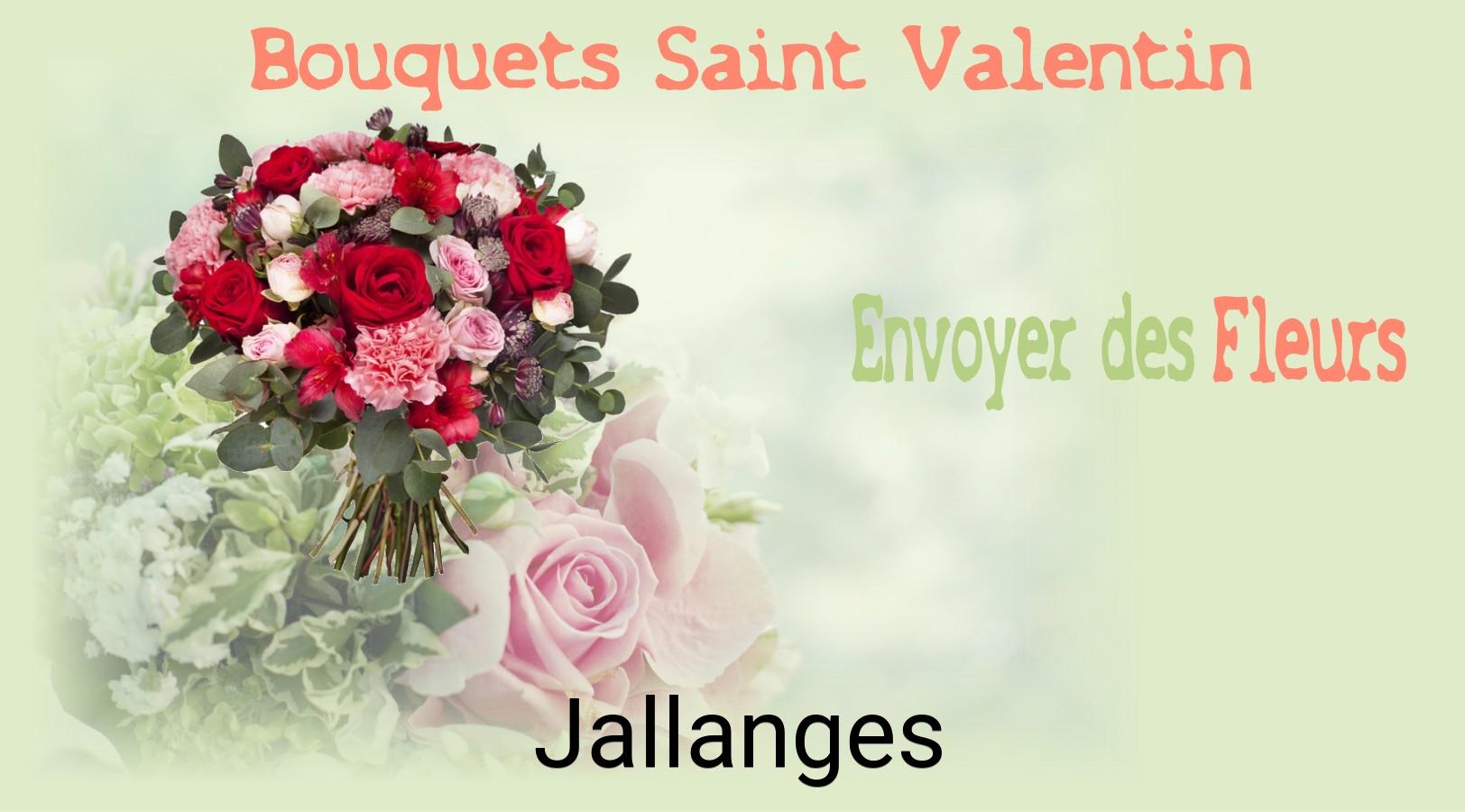 Roses de Saint-Valentin livrées à Jallanges